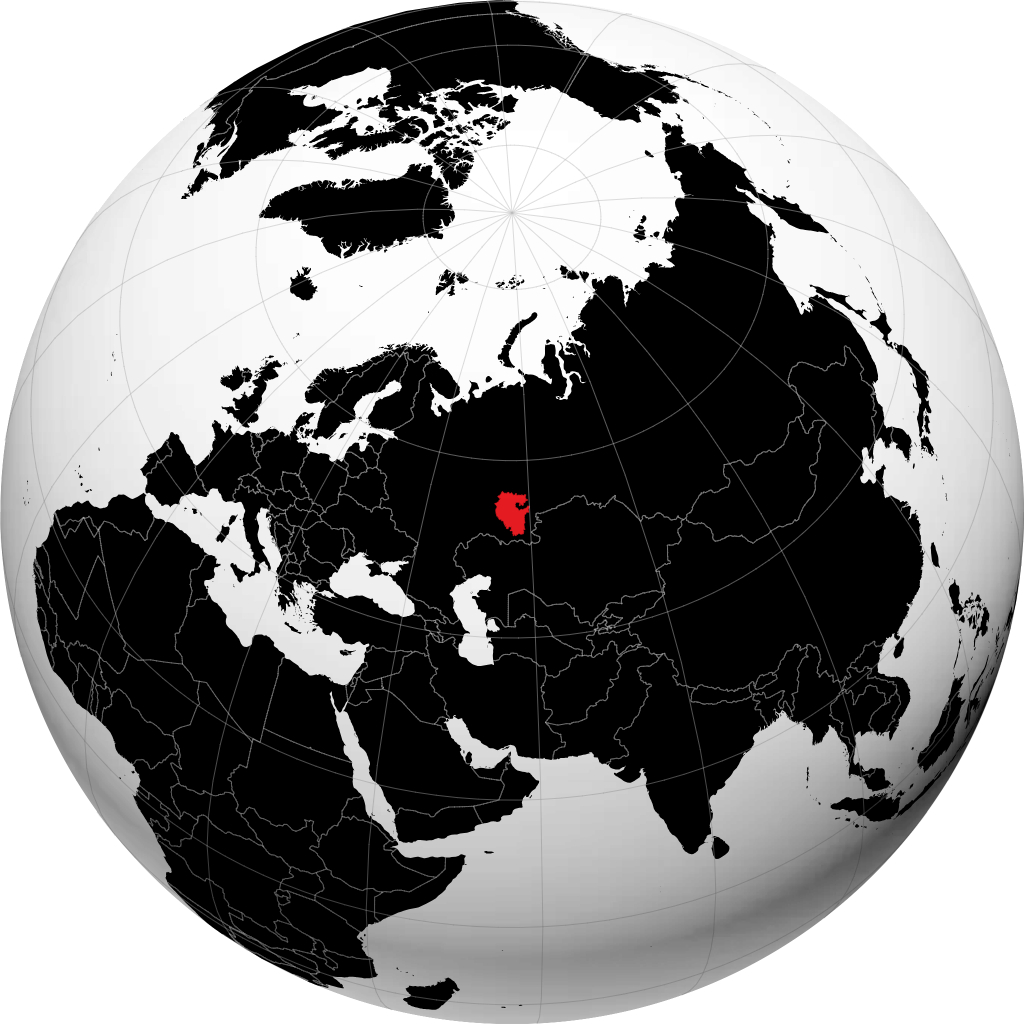 Bascortostan sul globo
