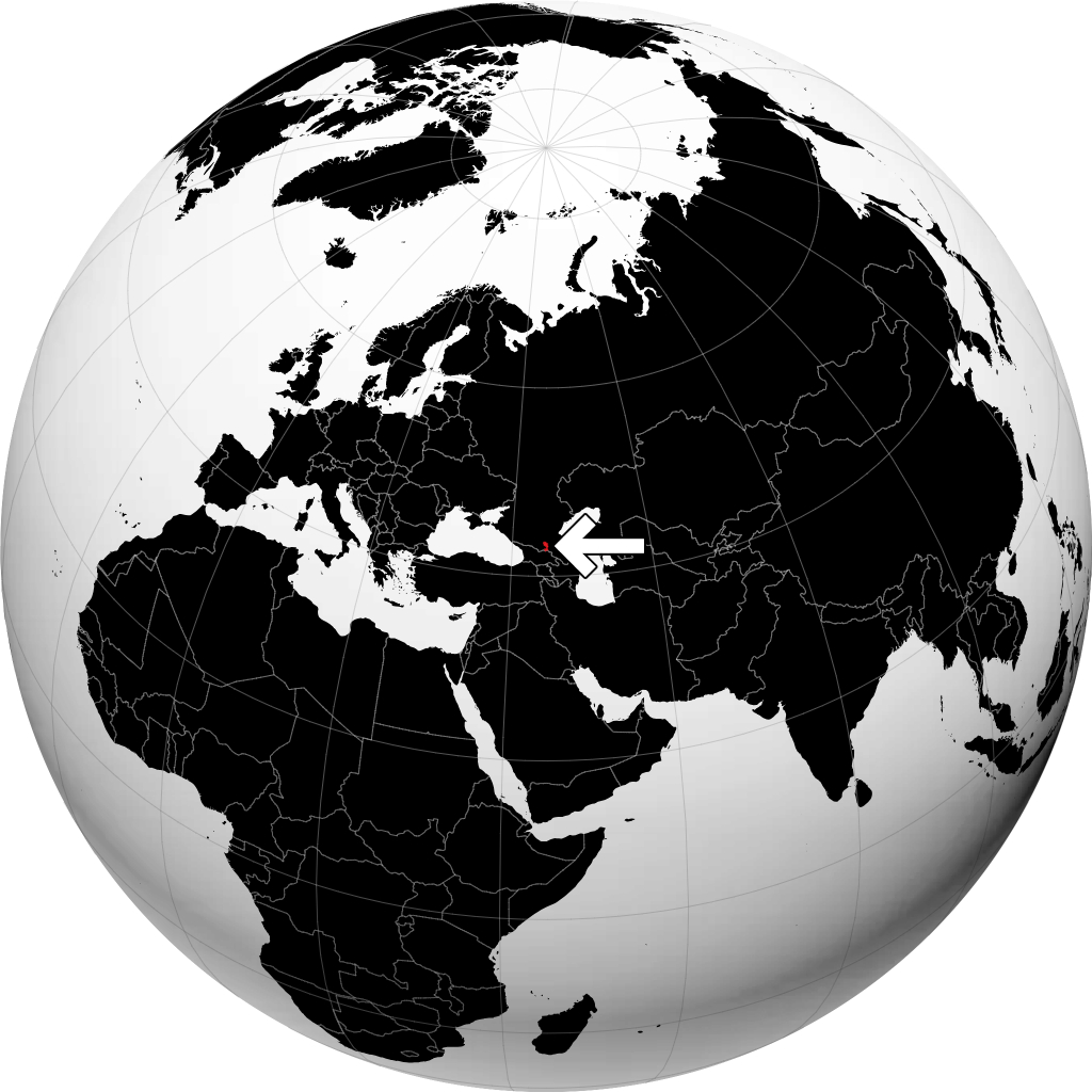 Inguscezia sul globo