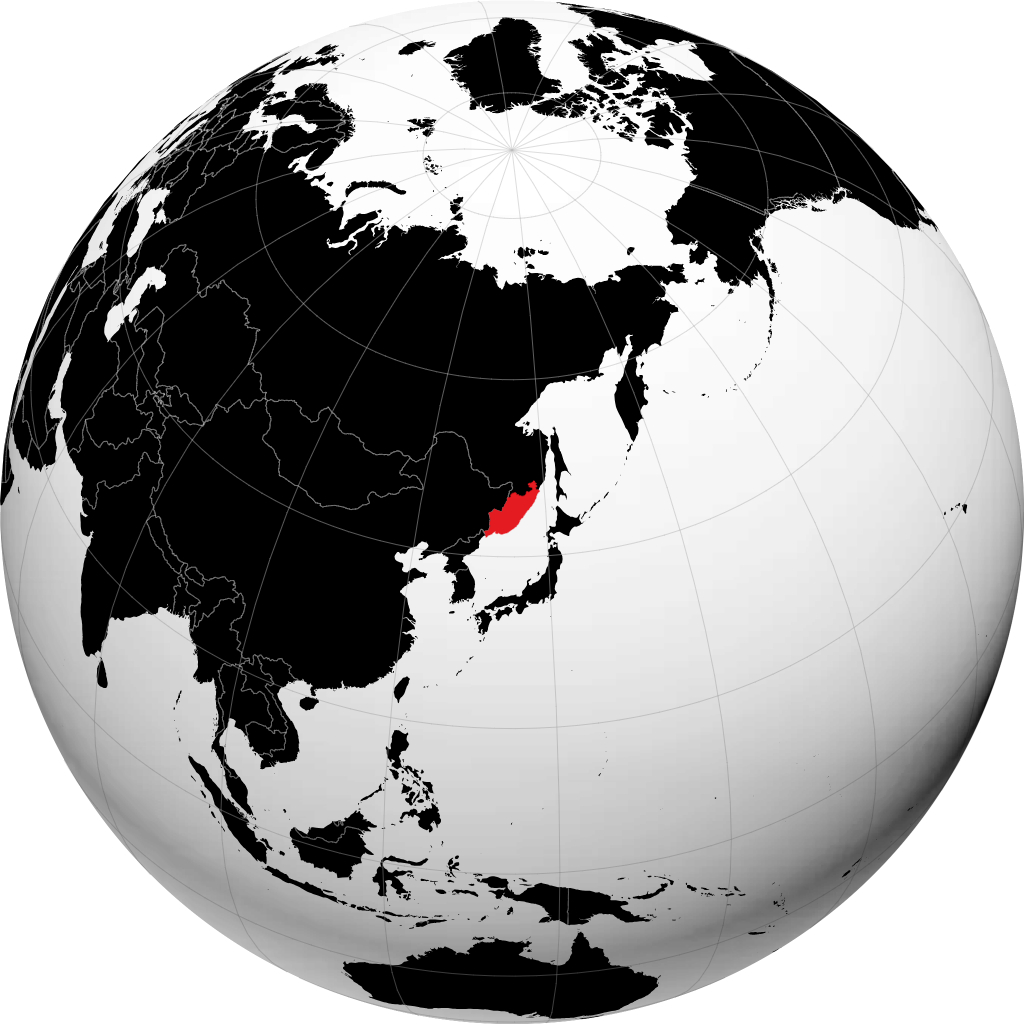 Territorio del Litorale sul globo