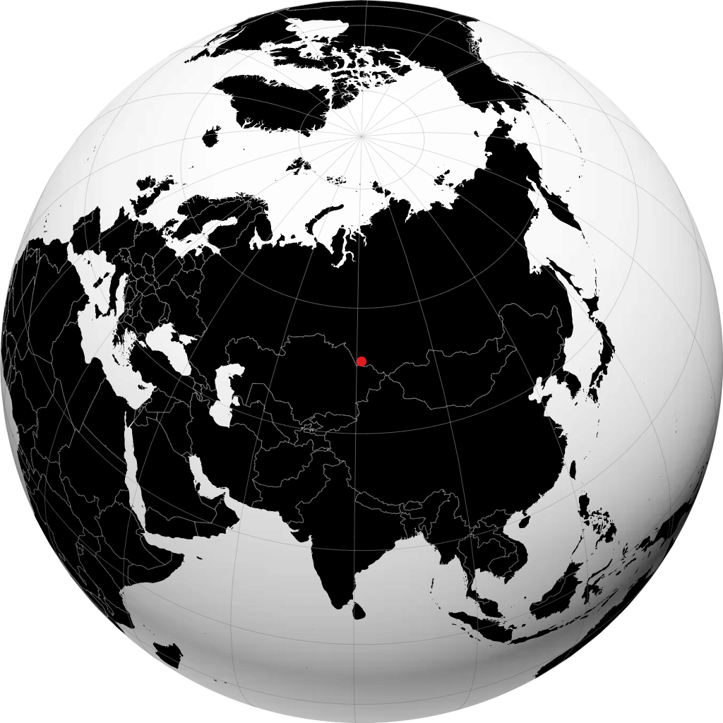 Rubtsovsk sul globo