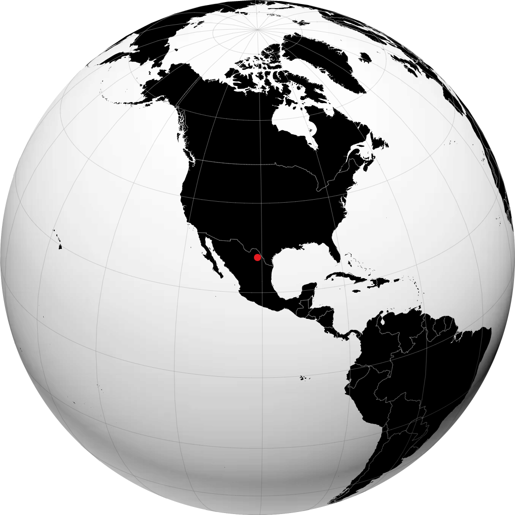 Sabinas sul globo