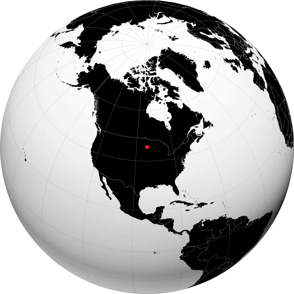 Saint Cloud sul globo