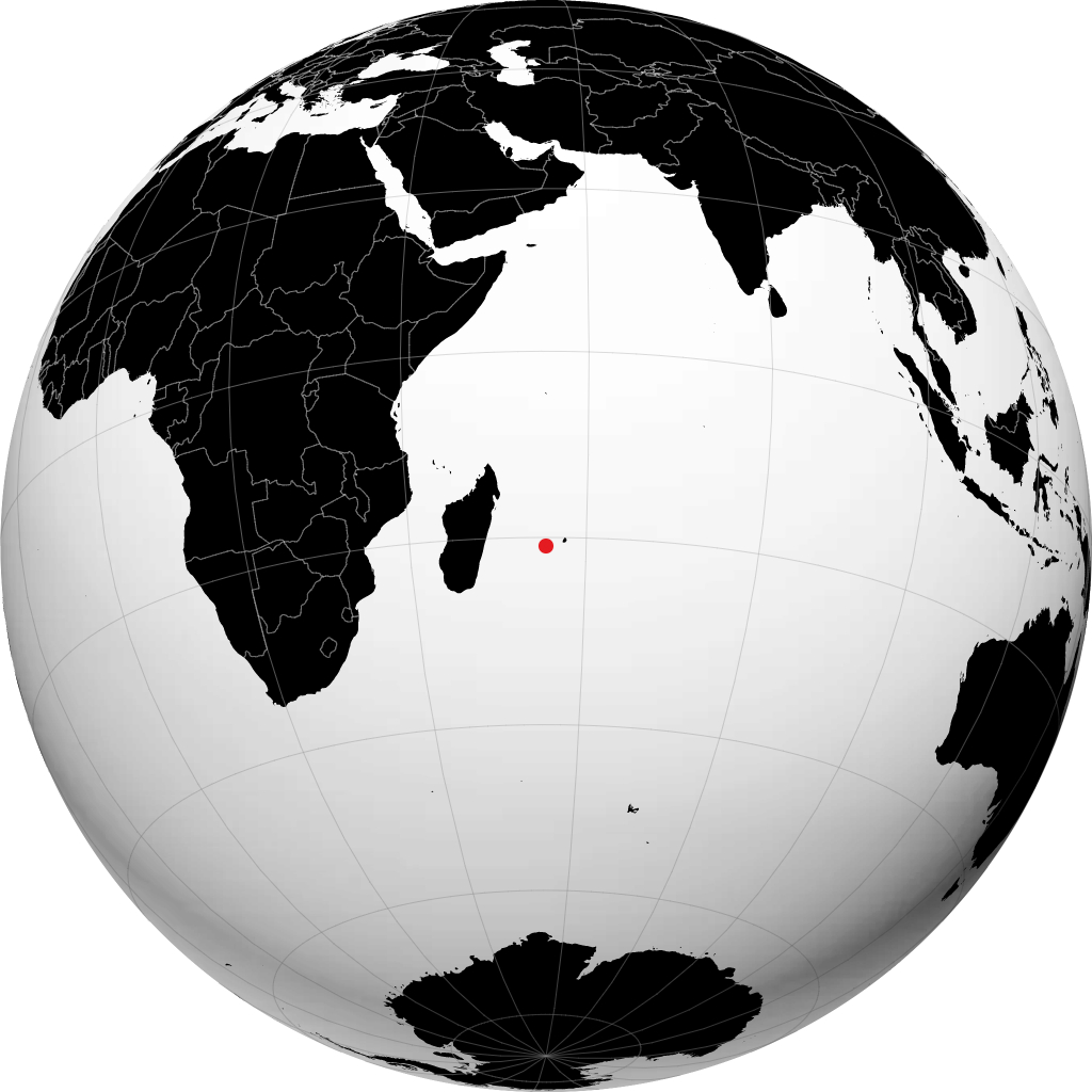 Saint-Denis sul globo