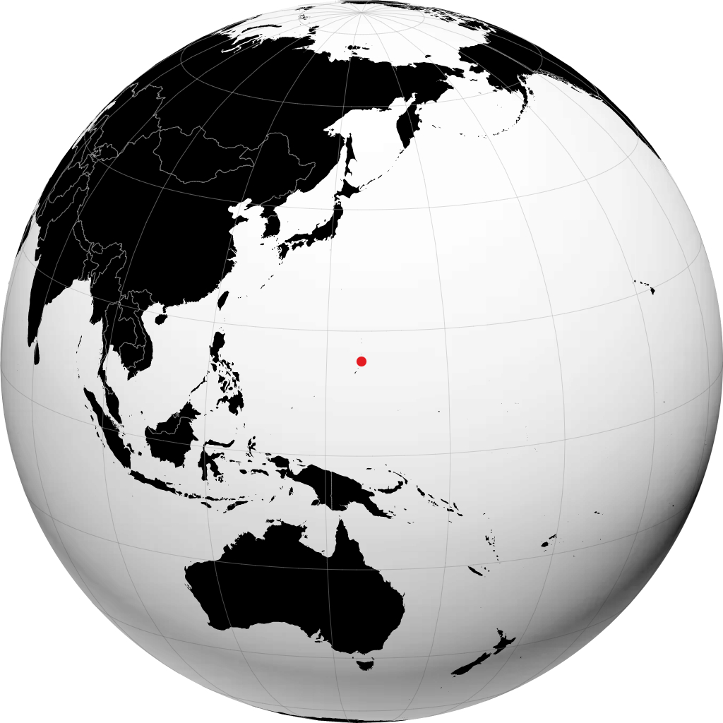Saipan sul globo