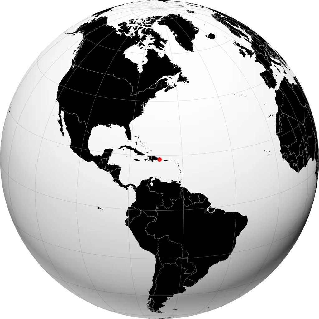 Salvaleón de Higüey sul globo