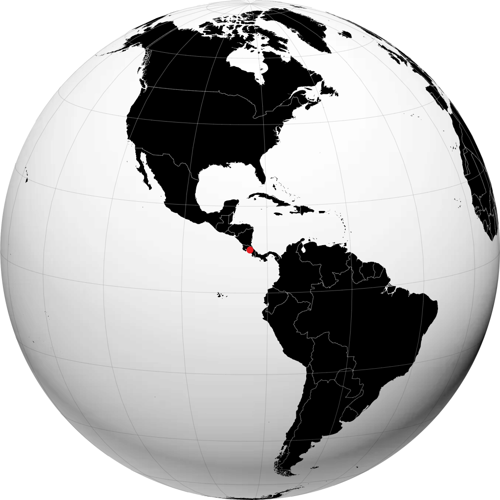 San José sul globo