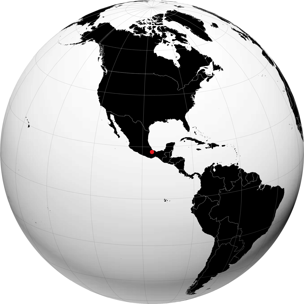 San Juan Bautista Tuxtepec sul globo