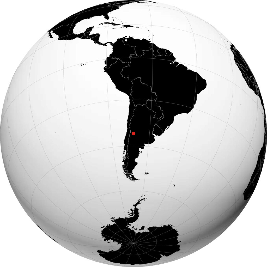 San Rafael sul globo