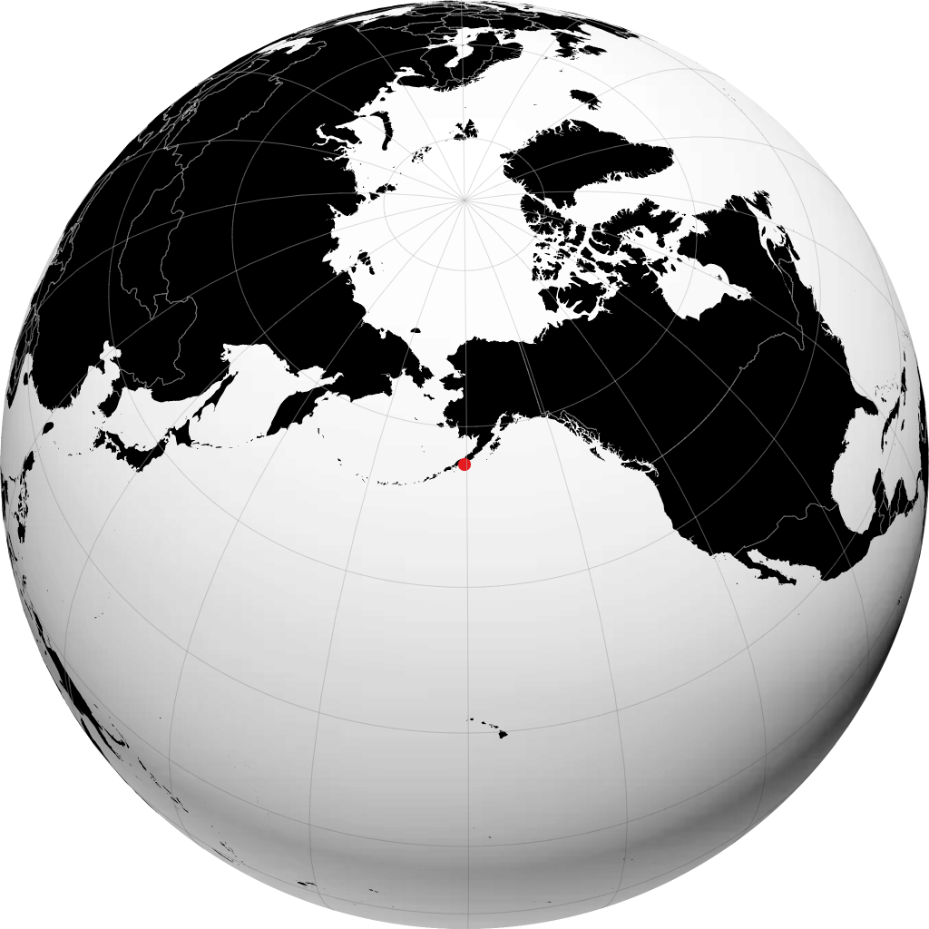 Sand Point sul globo