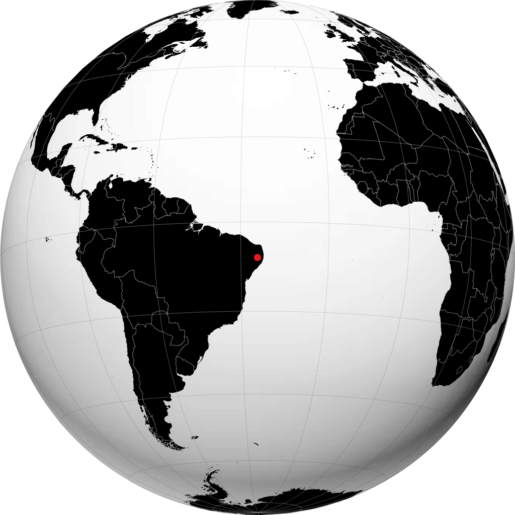 Santa Cruz do Capibaribe sul globo