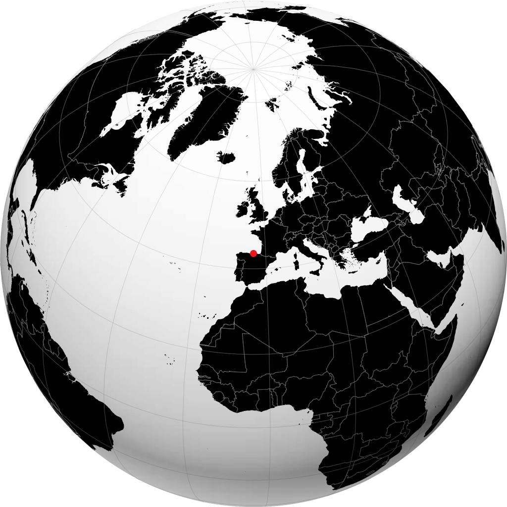 Santander sul globo