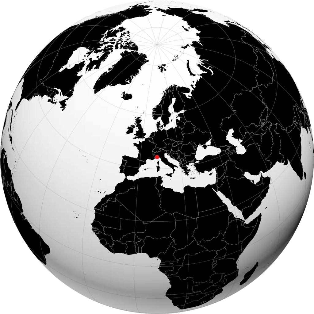 Savona sul globo