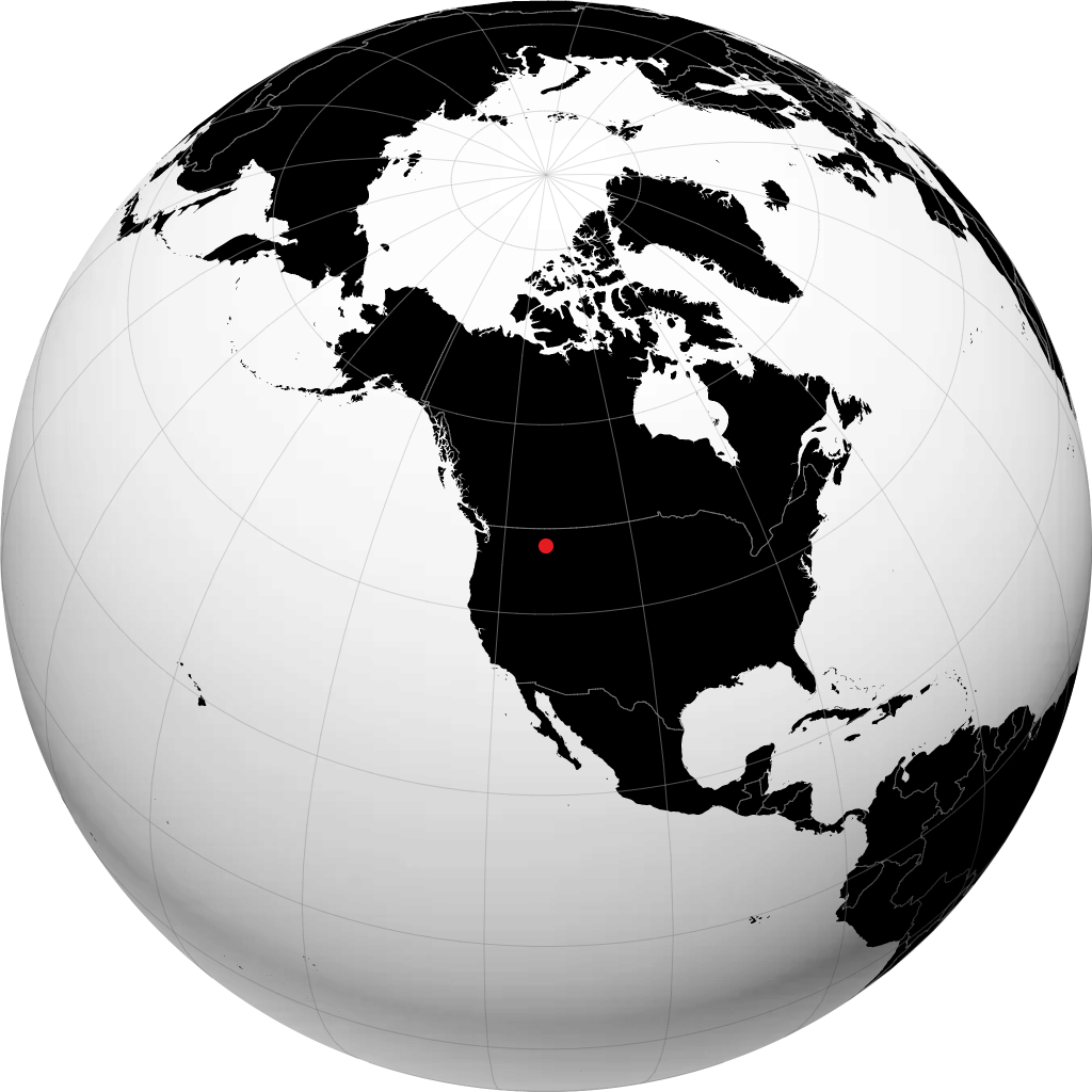 Seeley Lake sul globo