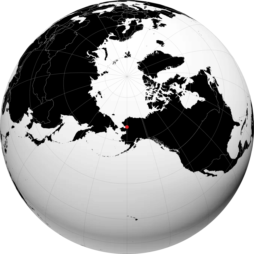 Selawik sul globo