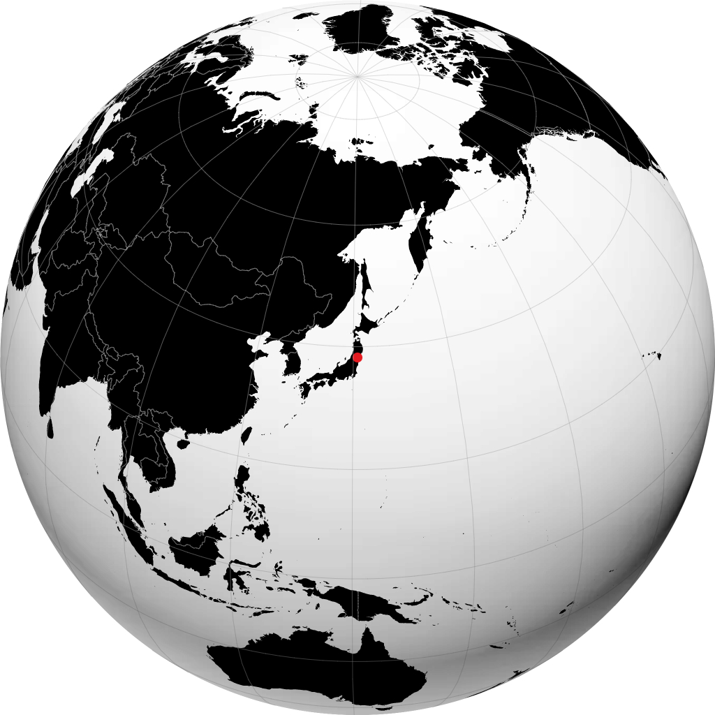 Sendai sul globo