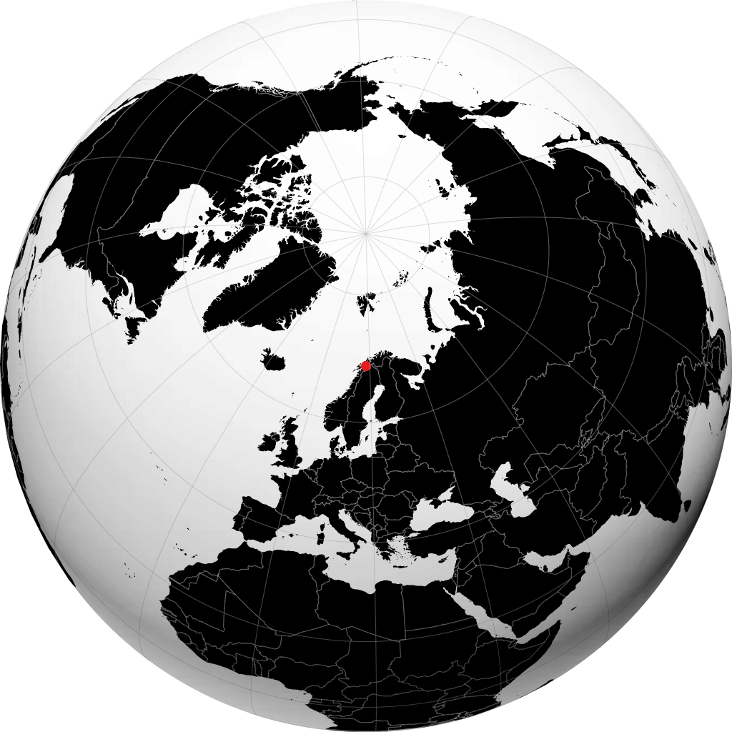 Setermoen sul globo