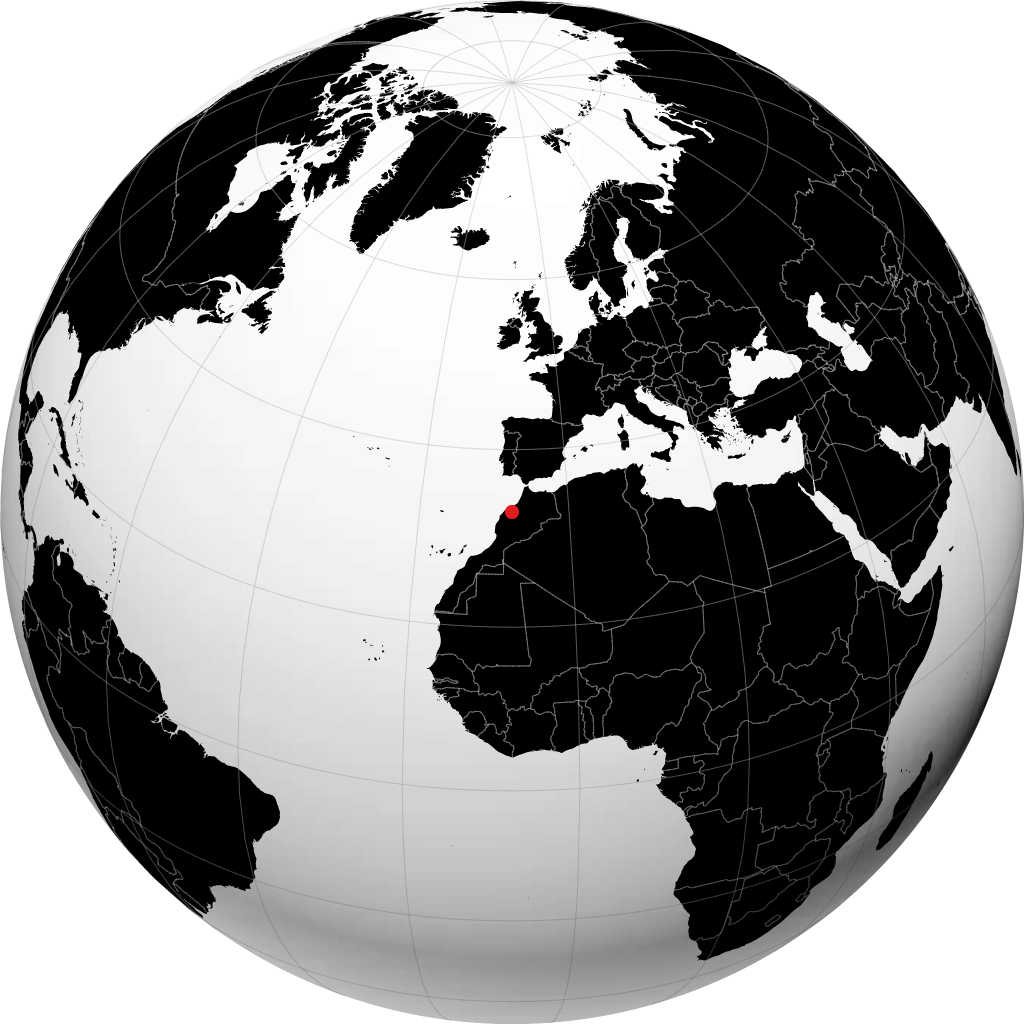 Settat sul globo