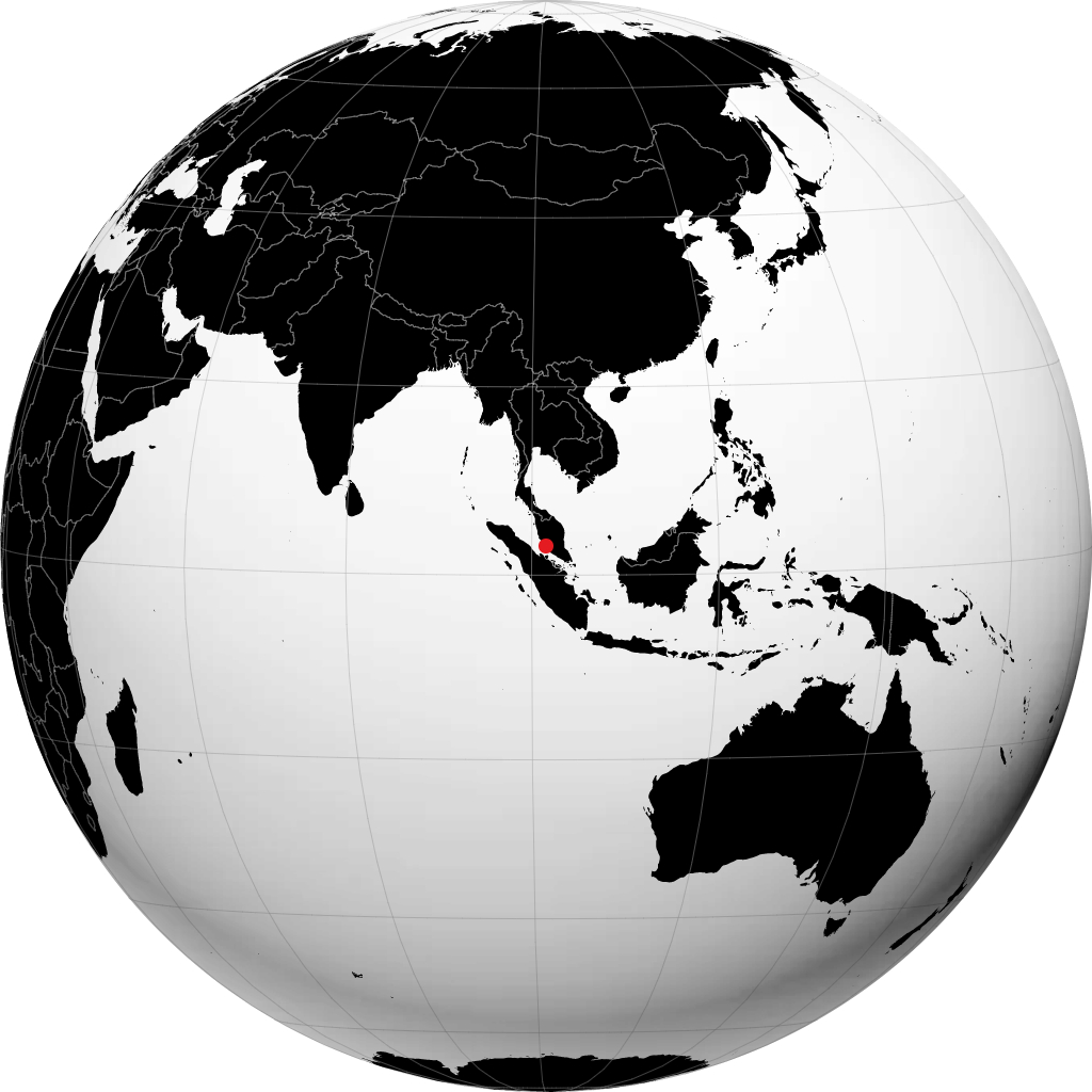 Shah Alam sul globo