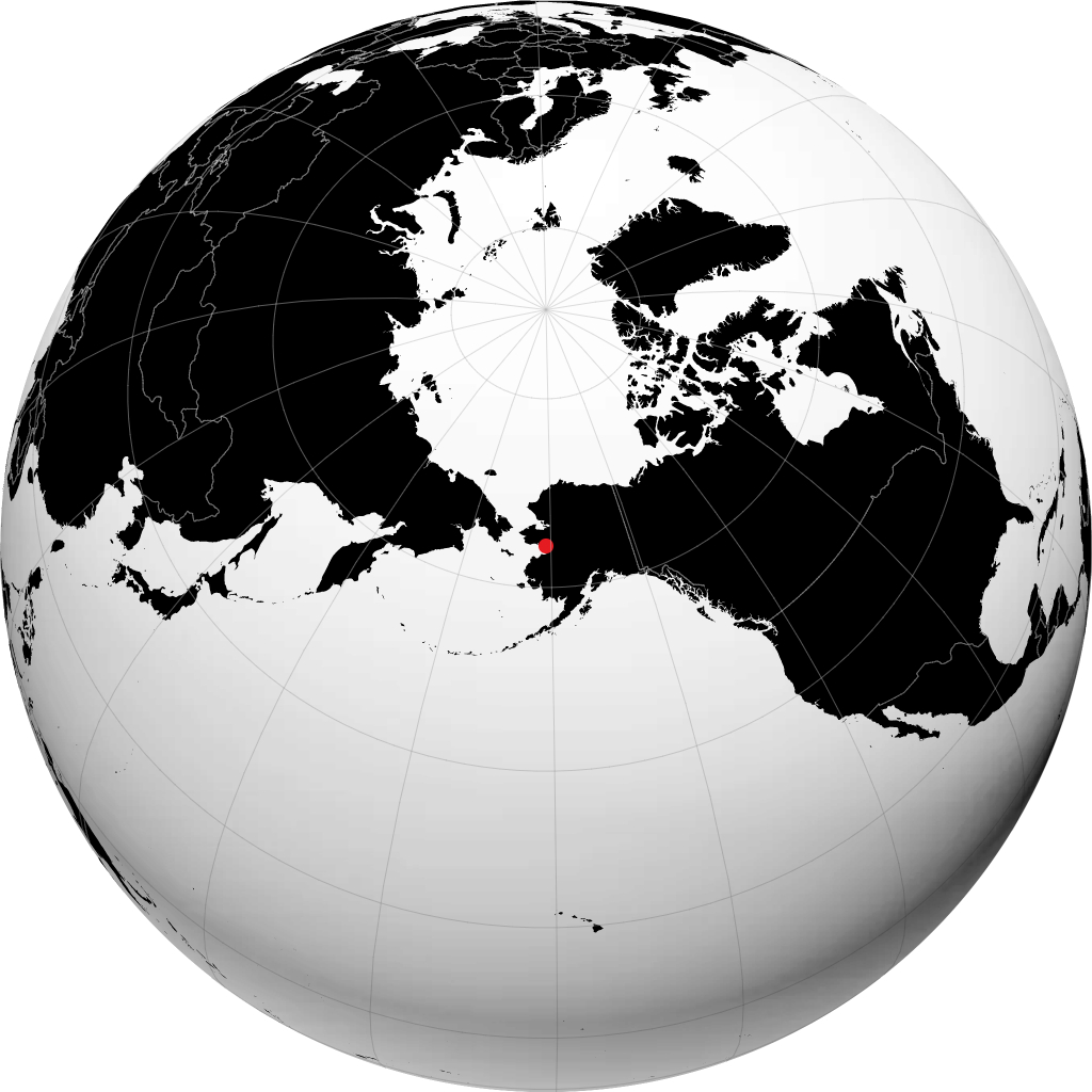 Shaktoolik sul globo