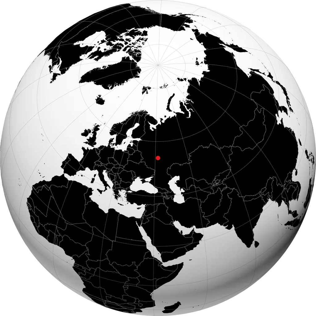 Shatsk sul globo