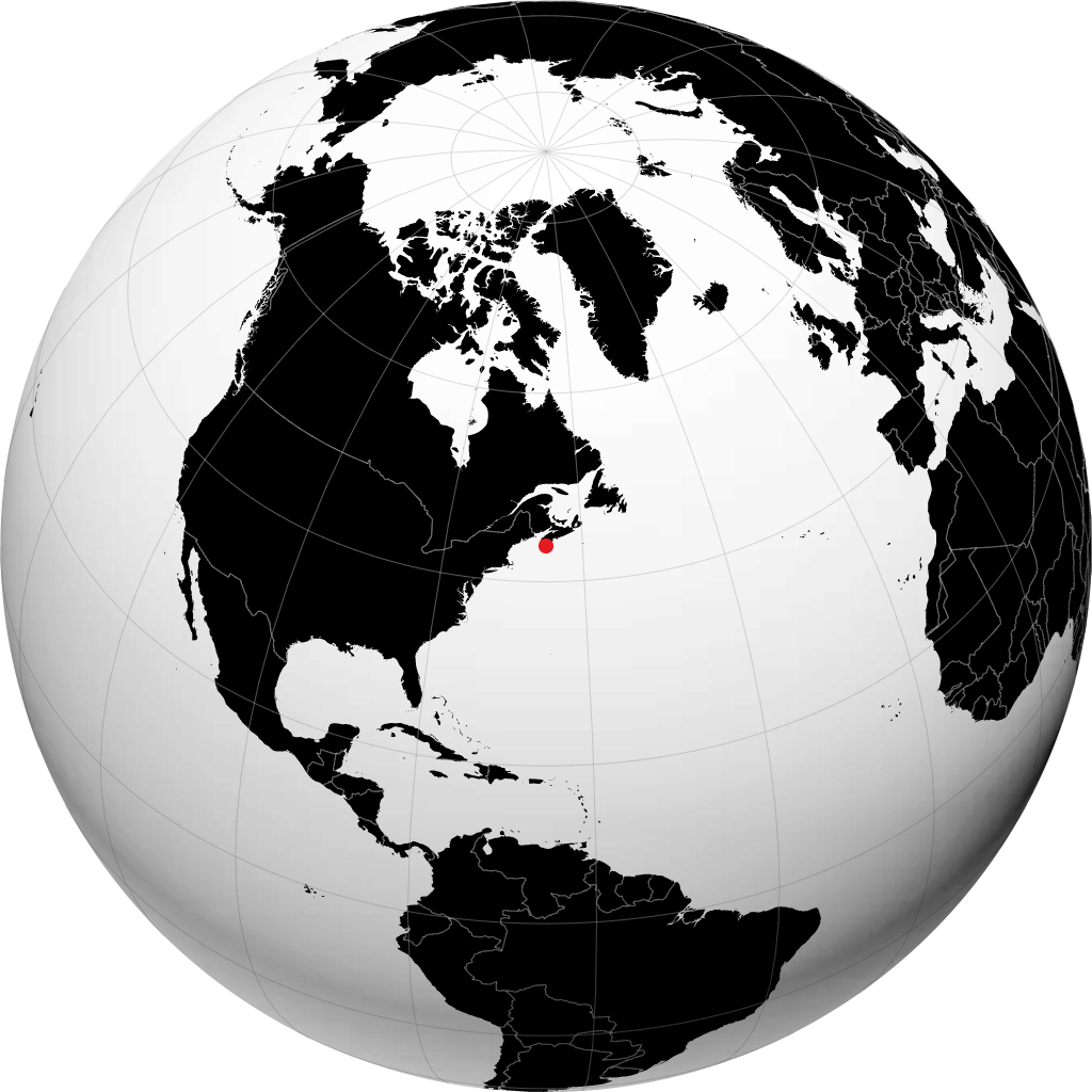 Shelburne sul globo