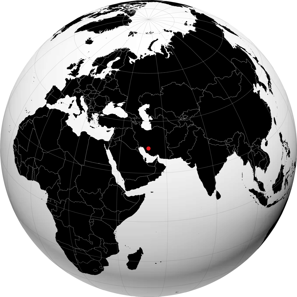 Shiraz sul globo