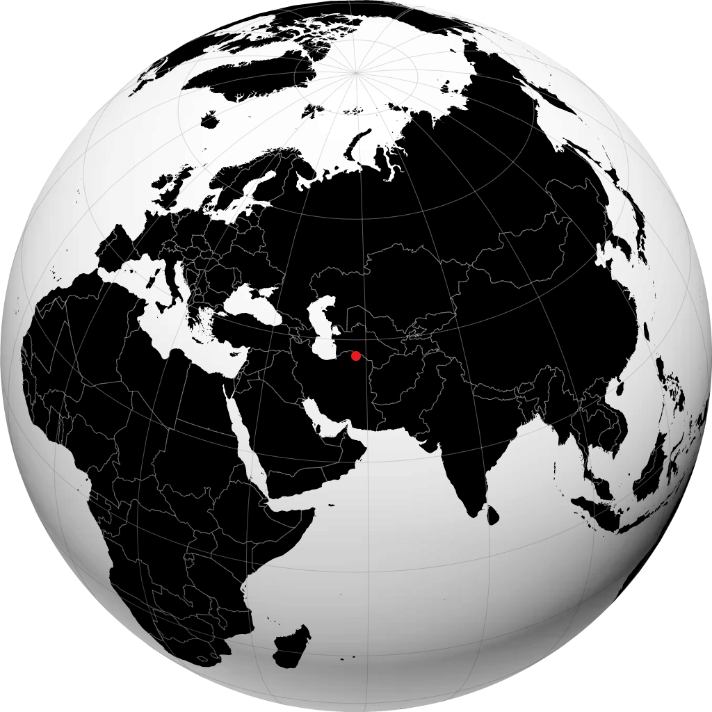 Shirvan sul globo