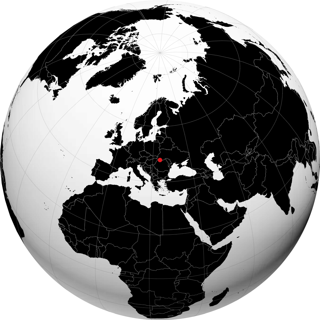 Sighetu Marmației sul globo