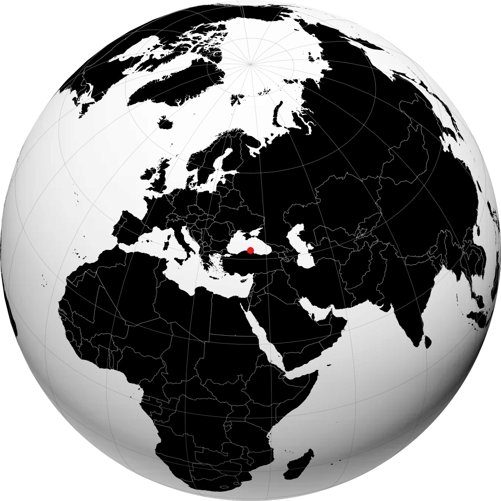 Sinop sul globo