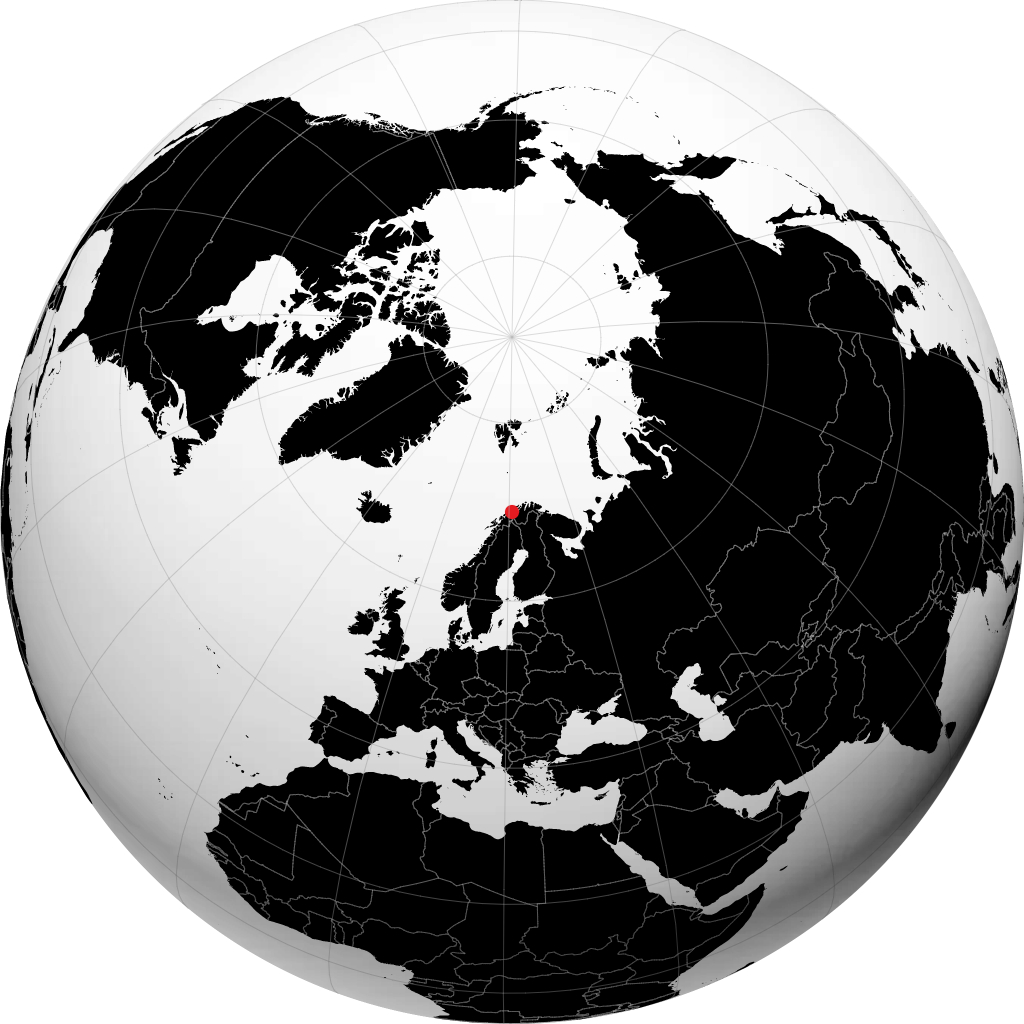 Skjervoy sul globo