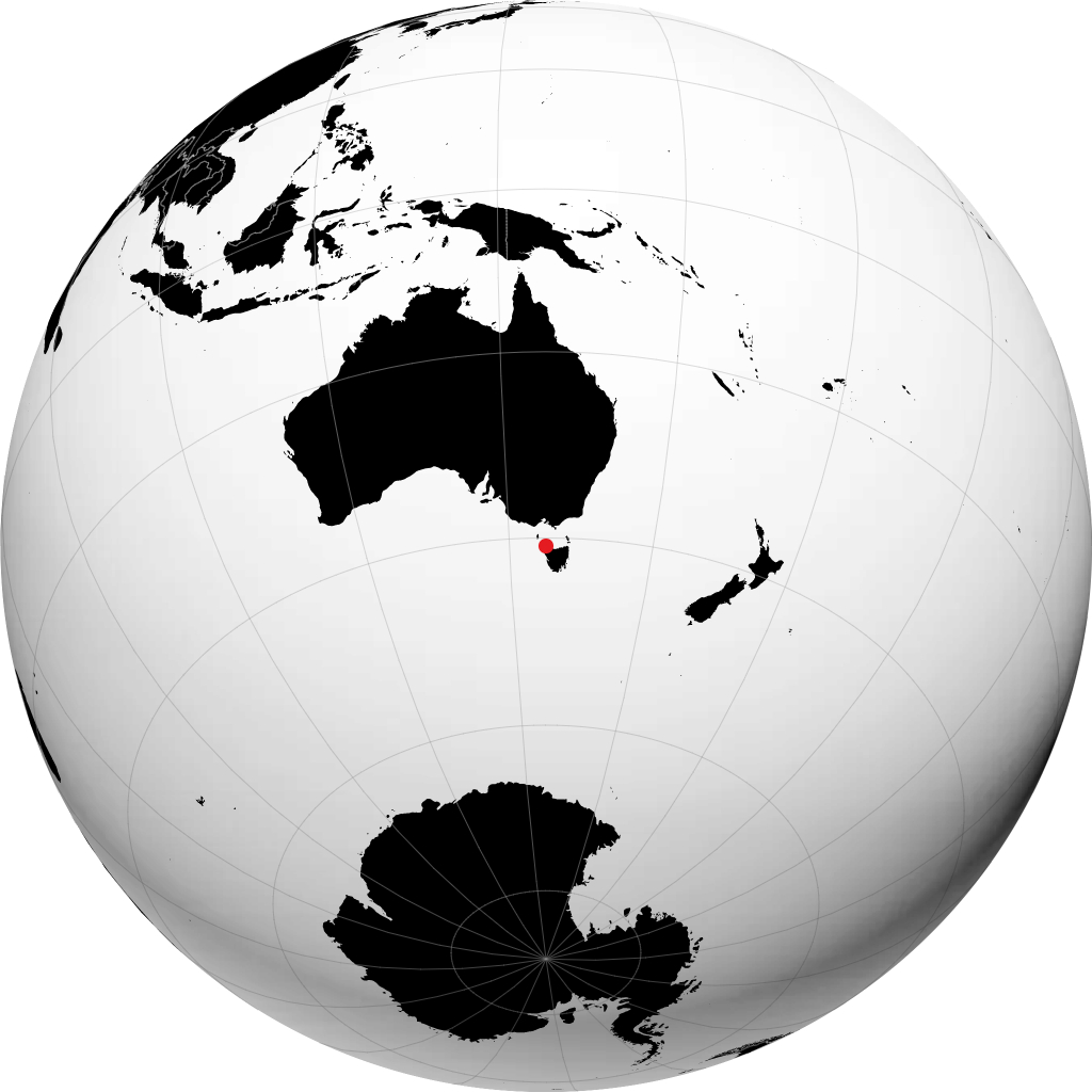 Smithton sul globo