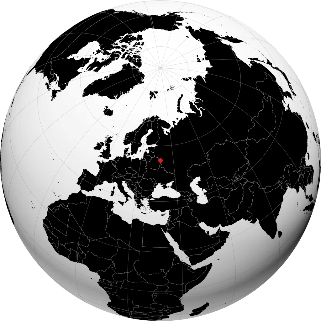 Smolensk sul globo