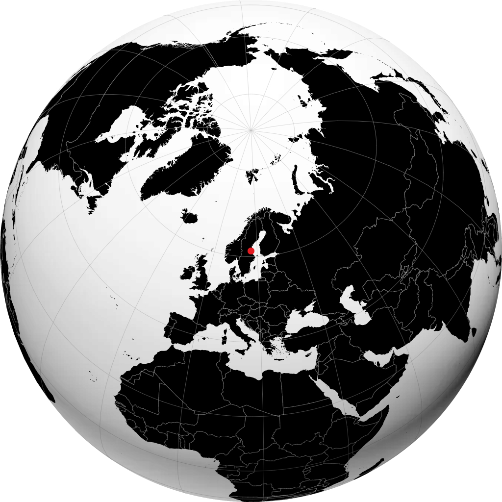 Söderhamn sul globo