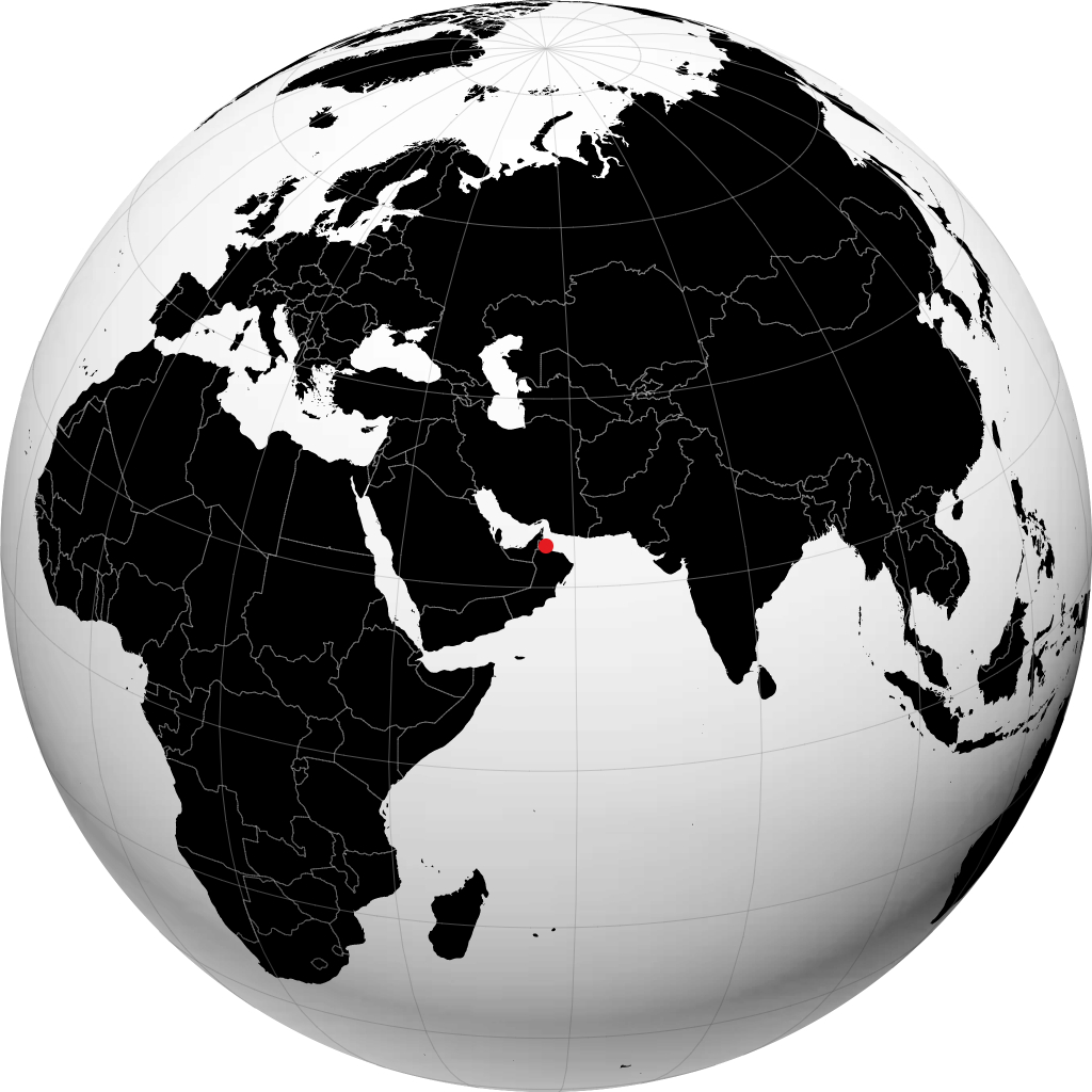 Sohar sul globo