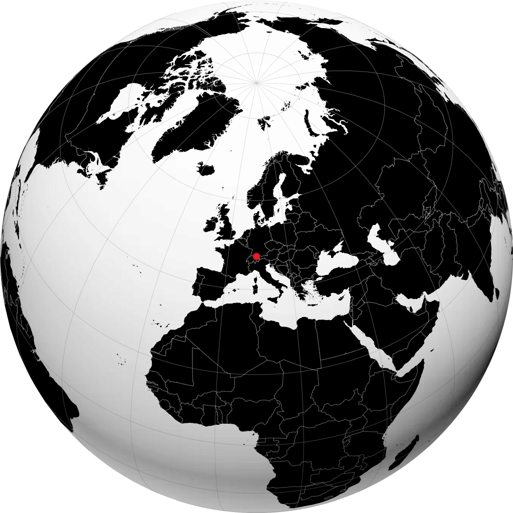 St. Gallen sul globo