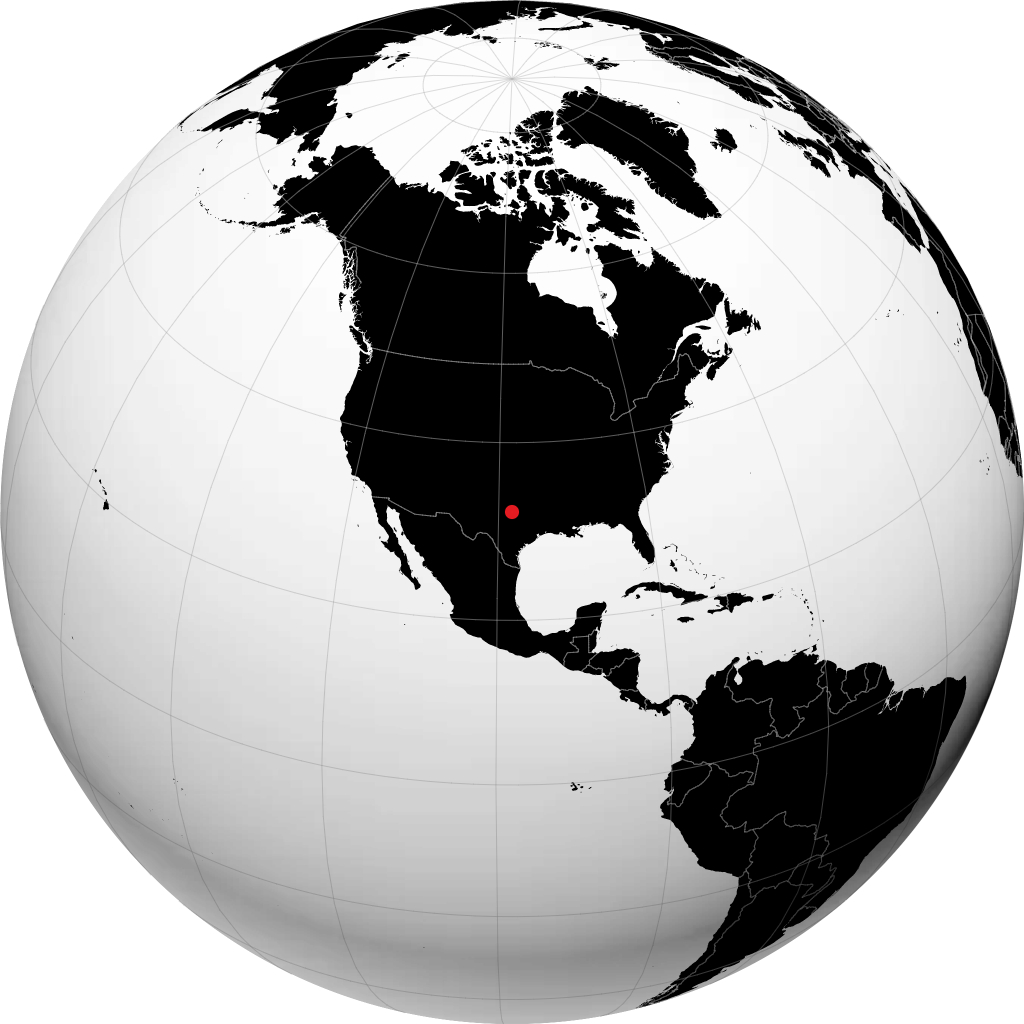 Stephenville sul globo