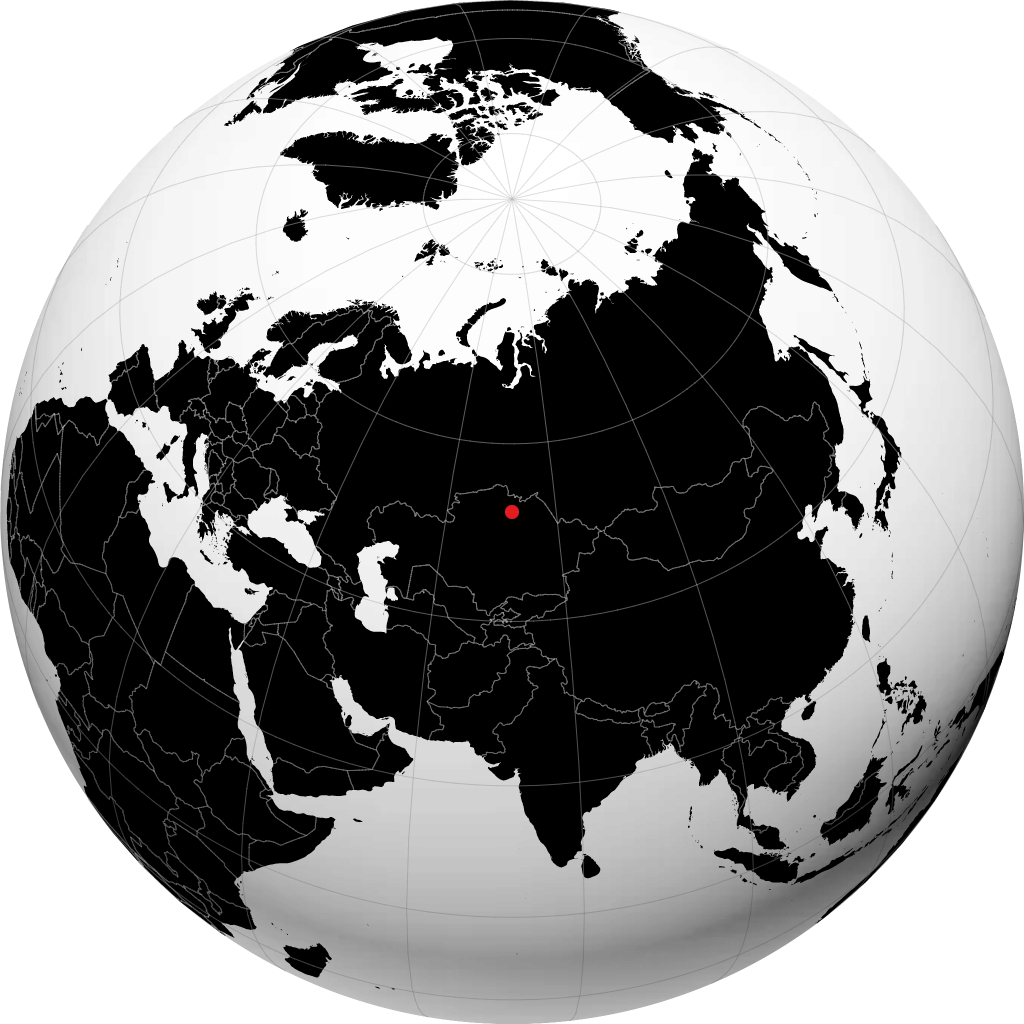 Stepnogorsk sul globo