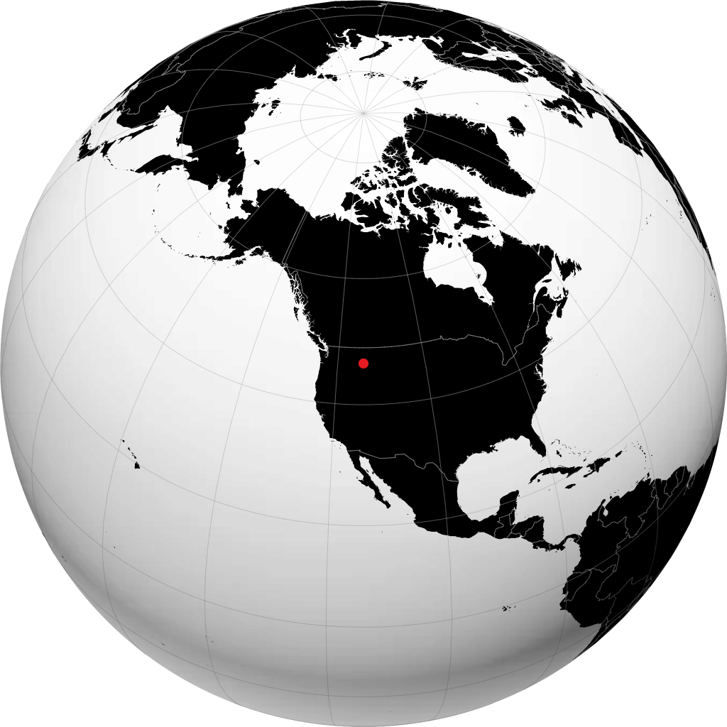 Stevensville sul globo
