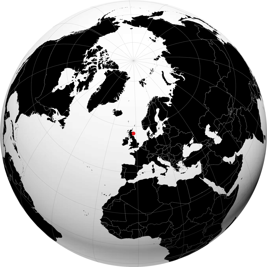 Stonehaven sul globo