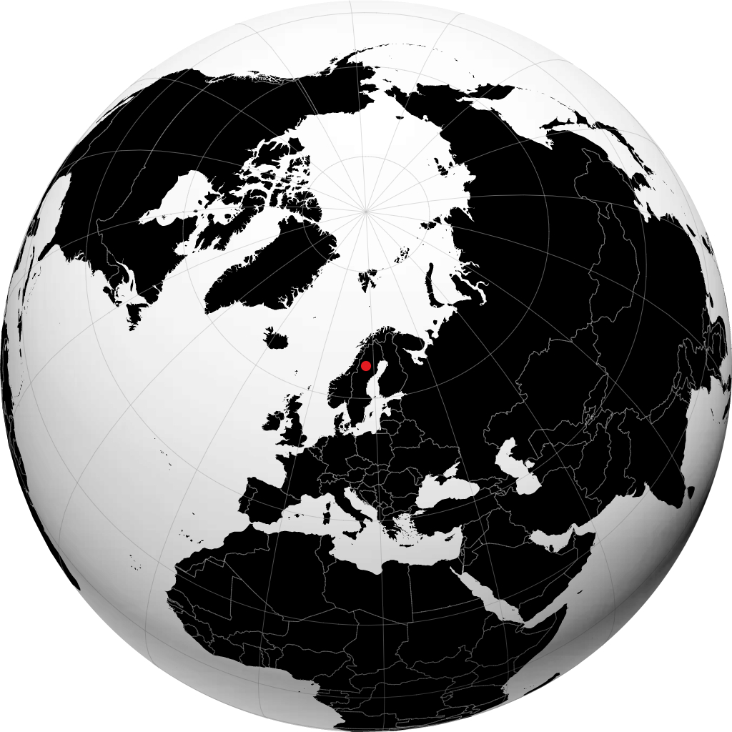 Storuman sul globo