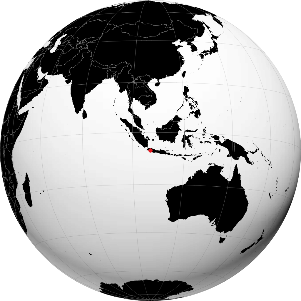 Sukabumi sul globo