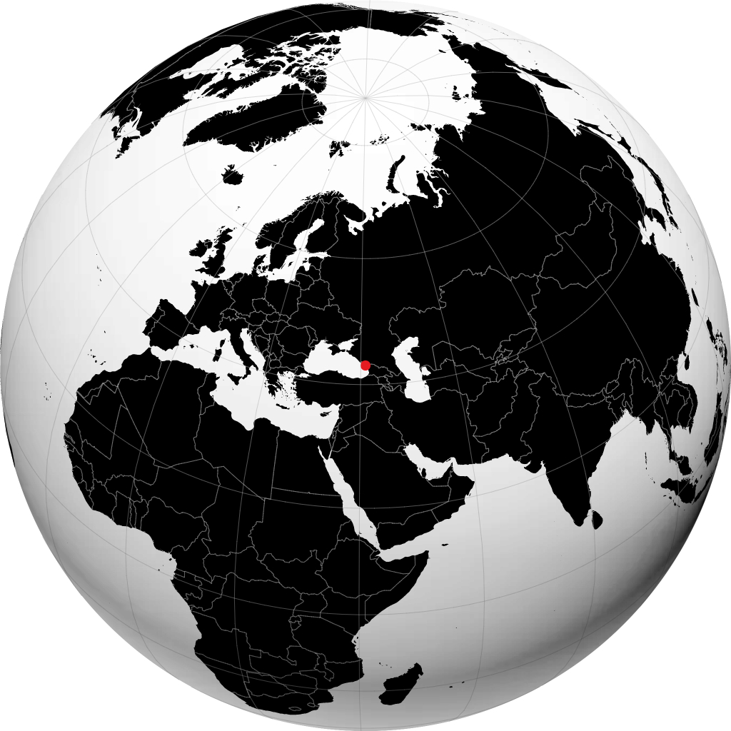 Sukhumi sul globo