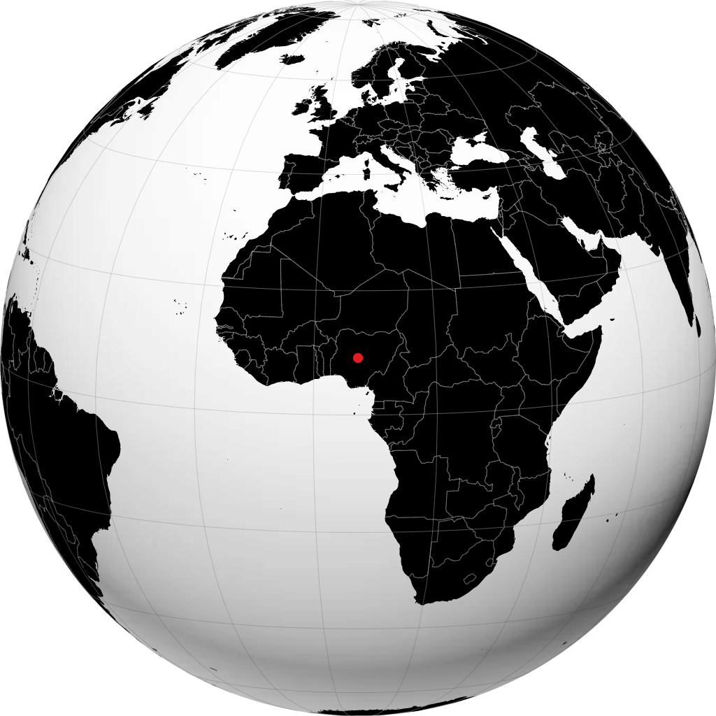 Suleja sul globo