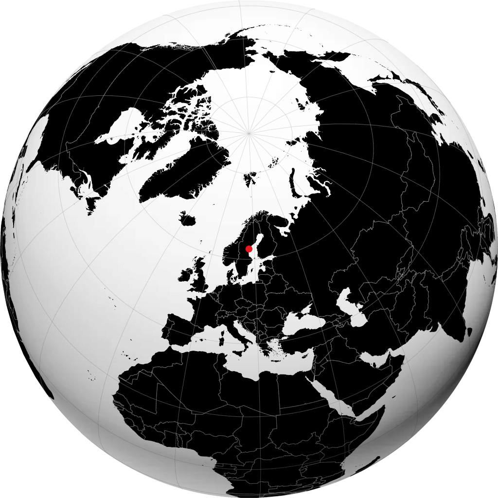 Sundsvall sul globo