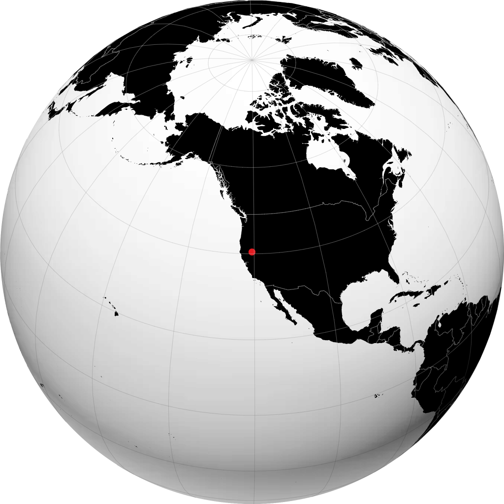 Susanville sul globo