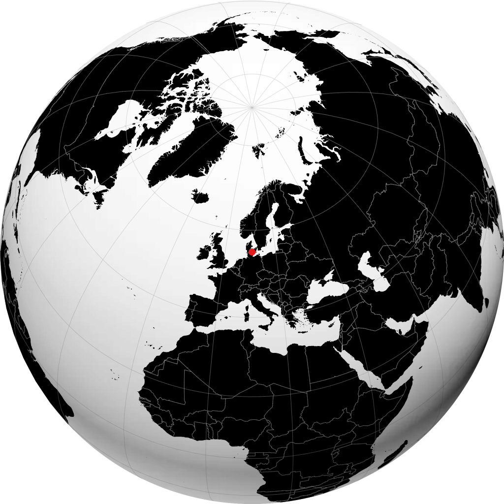 Svendborg sul globo