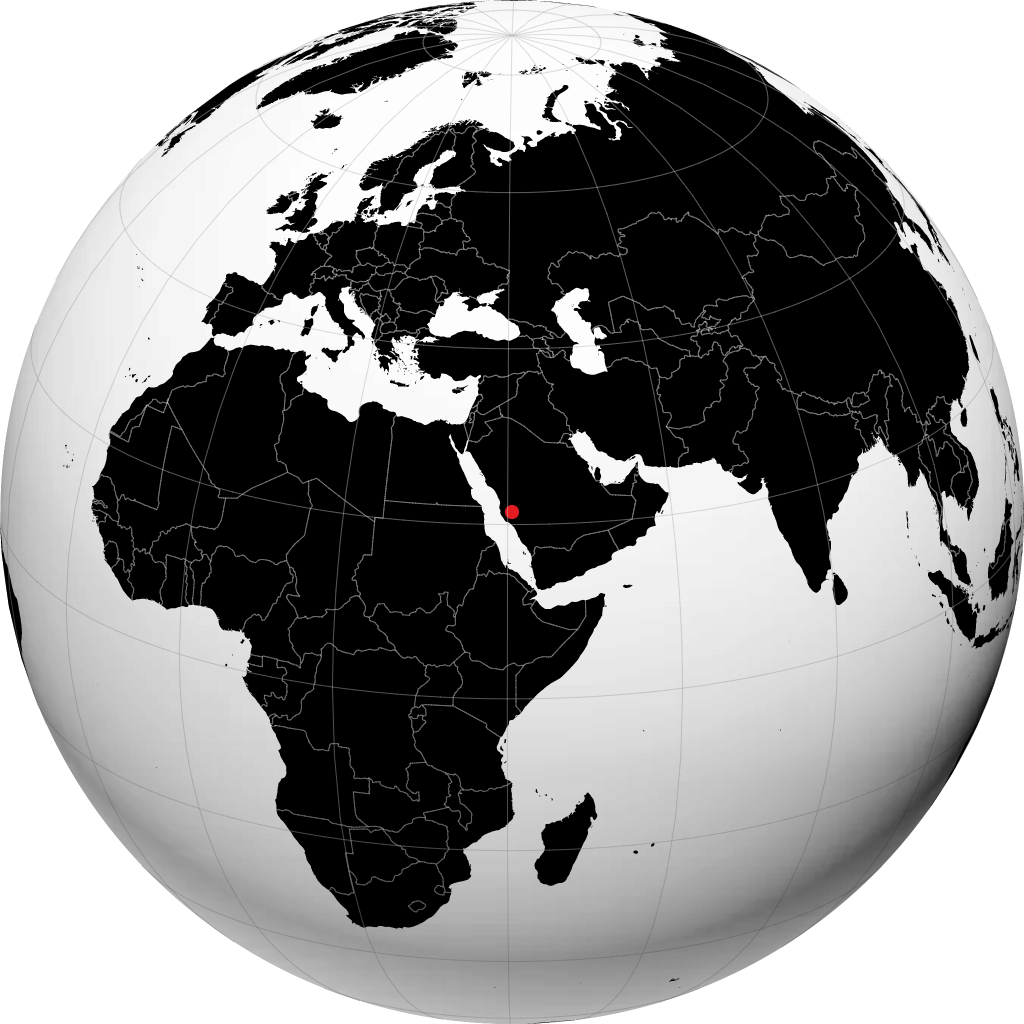 Taif sul globo
