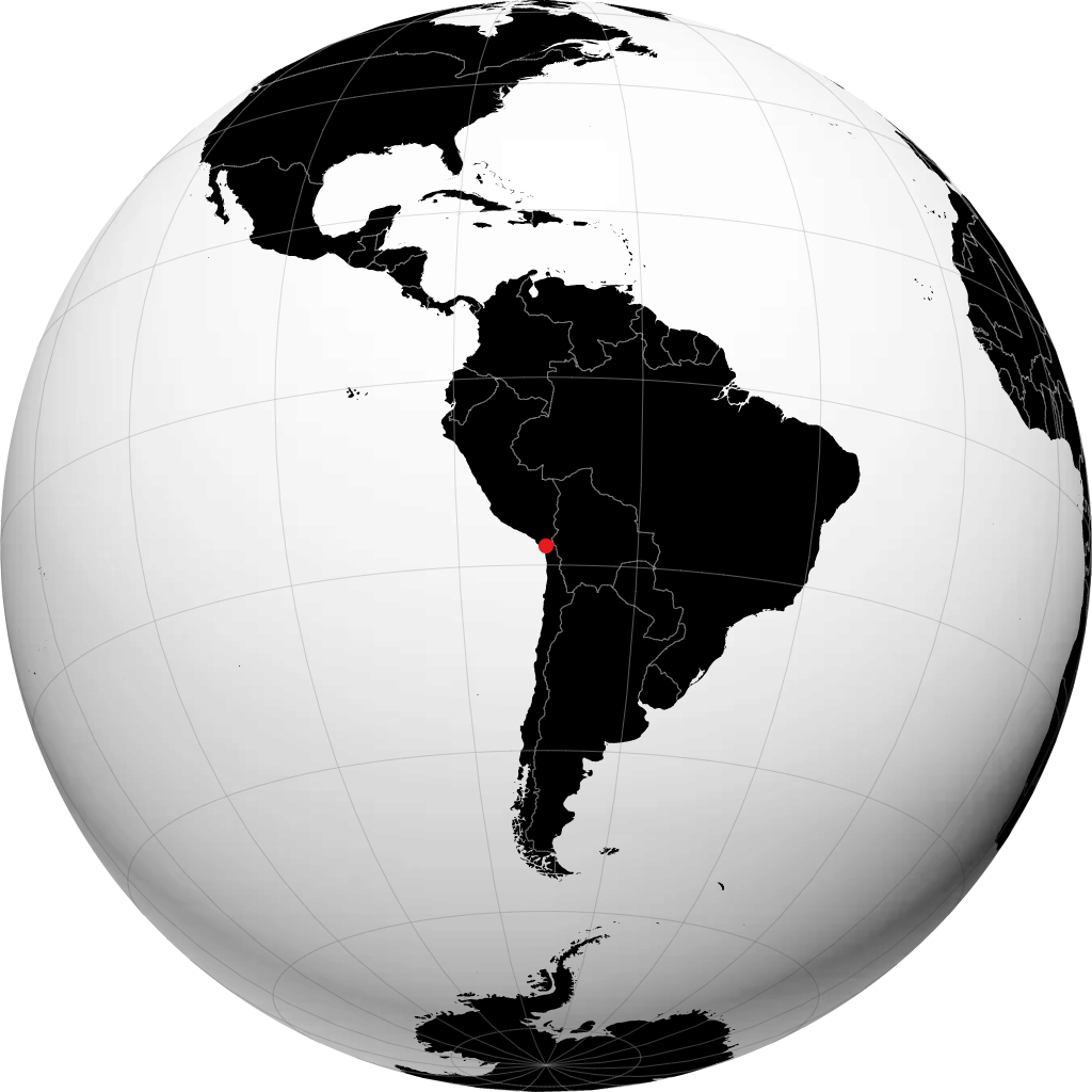 Tacna sul globo