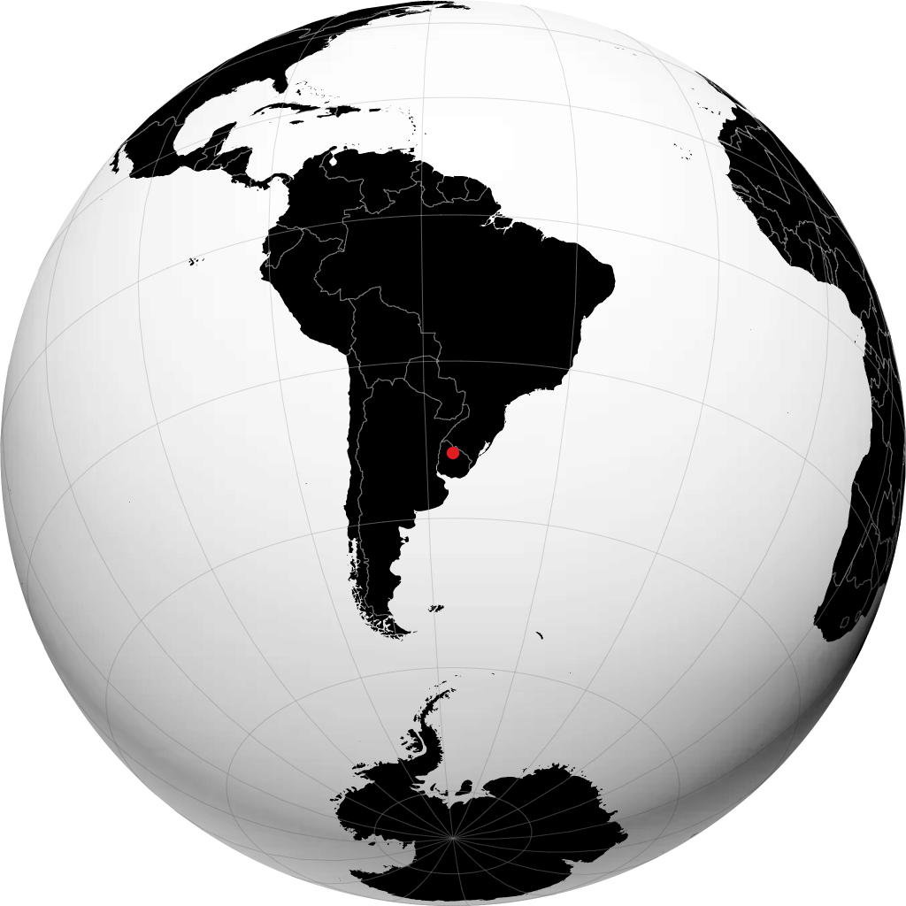 Tacuarembó sul globo