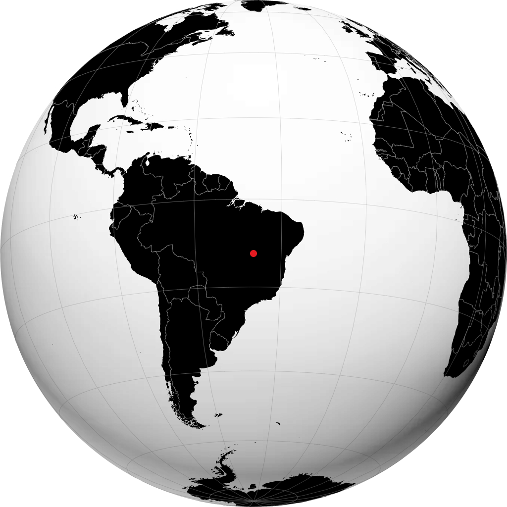 Taguatinga sul globo